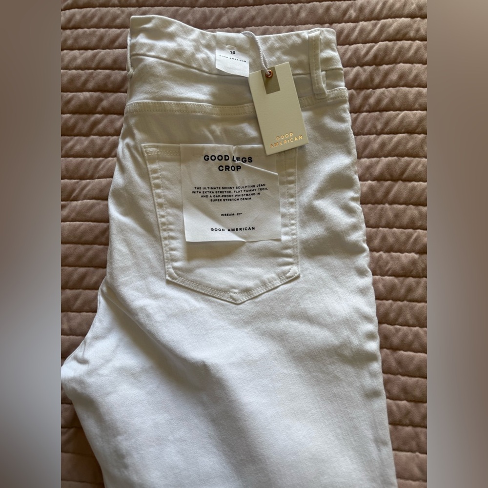 Good American Good Legs Skinny
Crop Jeans NWT size 15 - Picture 15 of 15